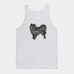 American eskimo dog black and white Tank Top